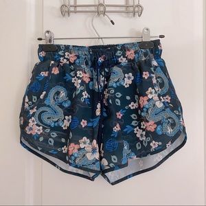 Rituals yoga shorts S dragon cherry blossom